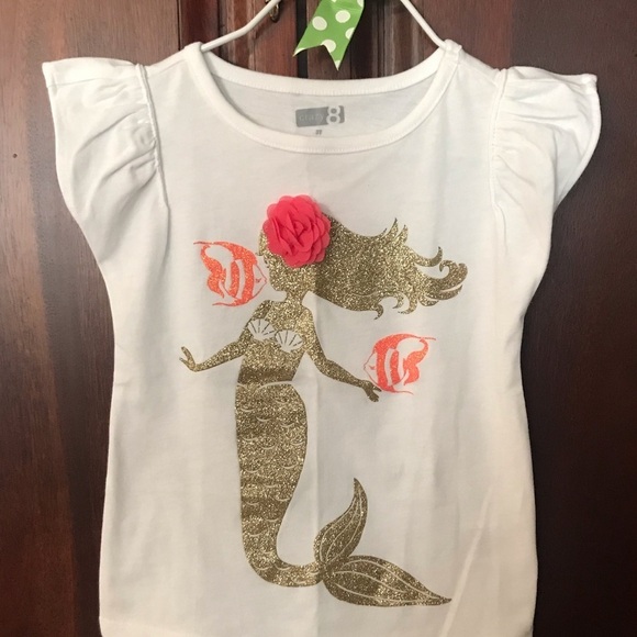 Crazy 8 Other - CRAZY 8 MERMAID SHIRT SIZE 3T